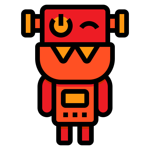 로봇 itim2101 Lineal Color icon