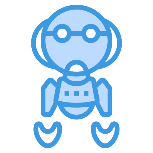 robot itim2101 Blue icoon