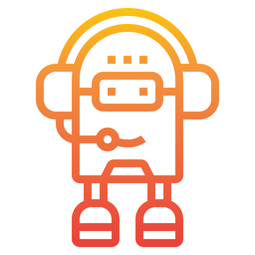 robot itim2101 Gradient icono
