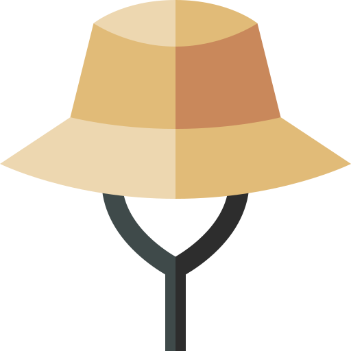 chapeau Basic Straight Flat Icône