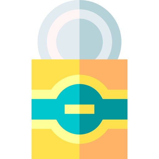 Canned food Basic Straight Flat icon