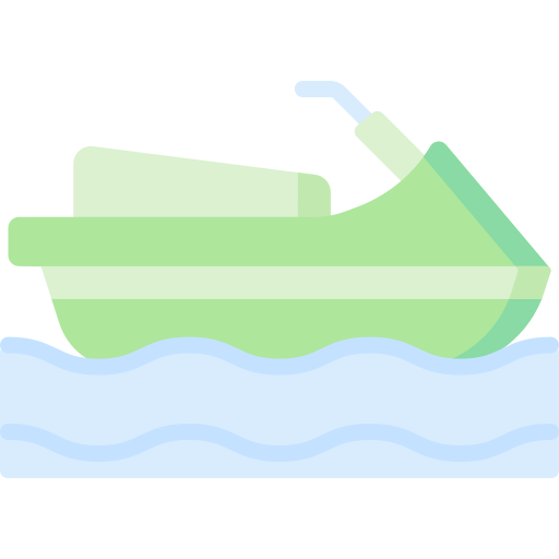 Water scooter Special Flat icon