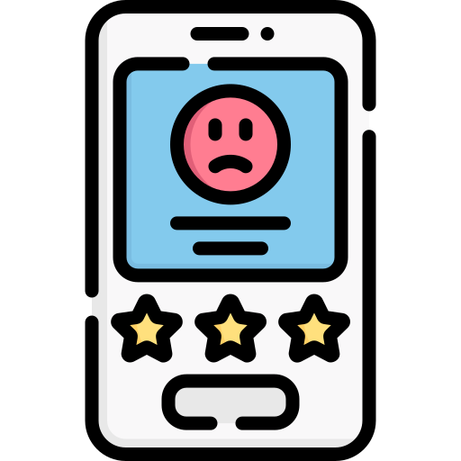 Bad review Special Lineal color icon