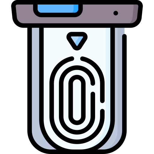 Finger scanner Special Lineal color icon