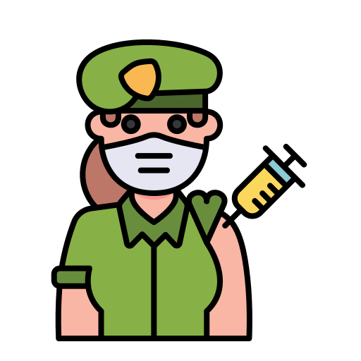 soldaat Generic Outline Color icoon