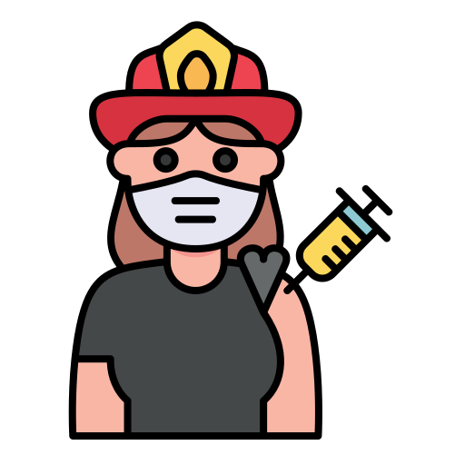 firewoman Generic Outline Color icon