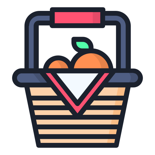 Basket Generic Outline Color icon