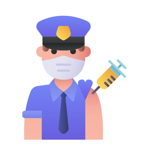 警官 Generic Flat Gradient icon