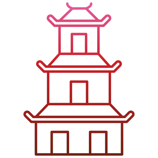 pagoda Generic Gradient icono