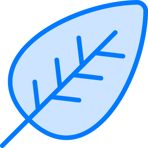 葉 Generic Blue icon