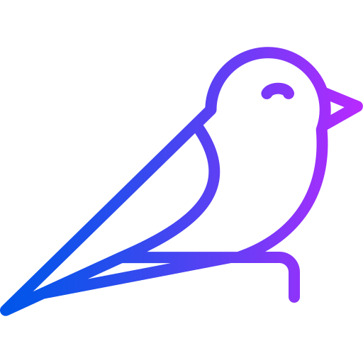 pájaro Generic Gradient icono