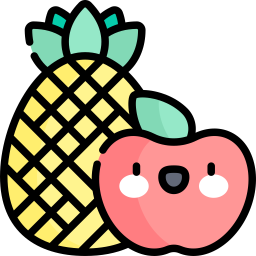 Fruit Kawaii Lineal color icon