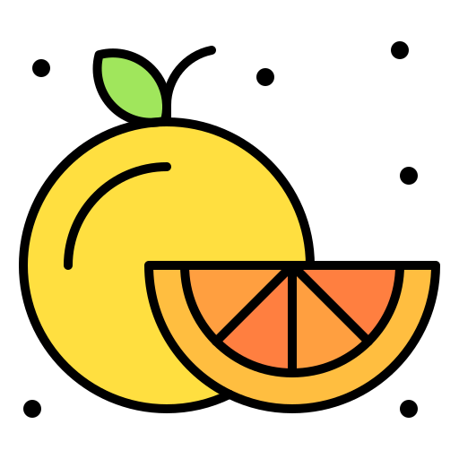 pomarańczowy Generic Outline Color ikona