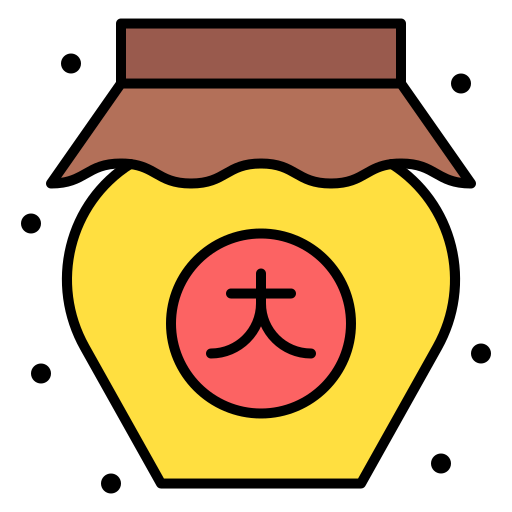 wino ryżowe Generic Outline Color ikona