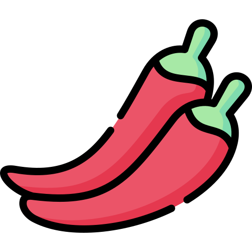 chilischote Special Lineal color icon