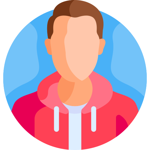 Man Detailed Flat Circular Flat icon