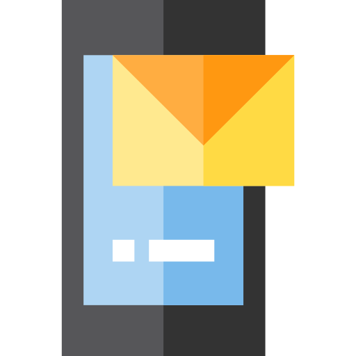 Почтовое отправление Basic Straight Flat иконка