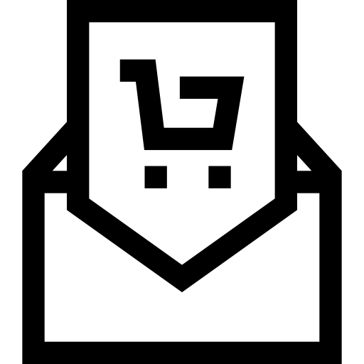 poczta Basic Straight Lineal ikona