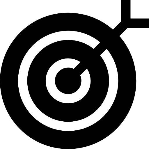 표적 Basic Straight Filled icon