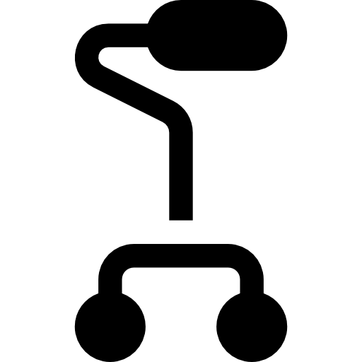 kula inwalidzka Basic Rounded Filled ikona
