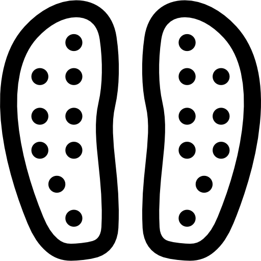pantofole Basic Rounded Lineal icona