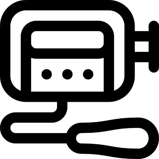 digital Basic Rounded Lineal icono