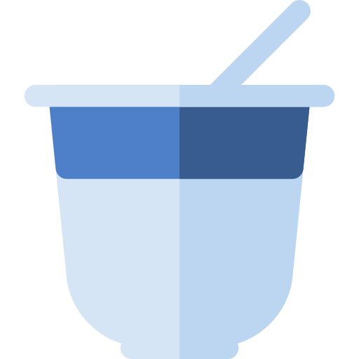 yogur Basic Rounded Flat icono