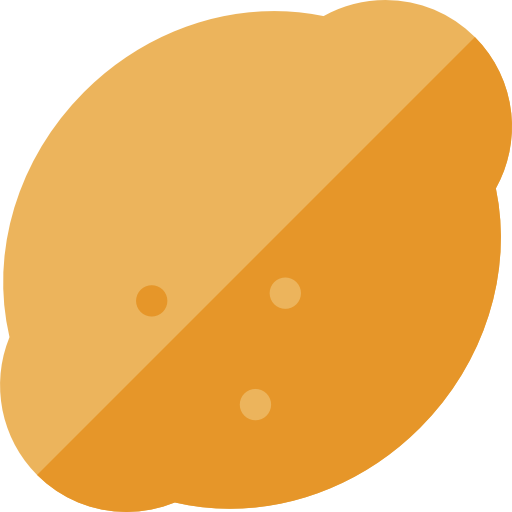 limón Basic Rounded Flat icono