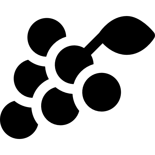 uva Basic Rounded Filled Ícone