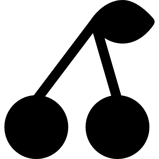 ciliegie Basic Rounded Filled icona