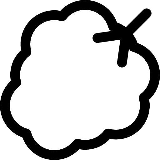 Малина Basic Rounded Lineal иконка