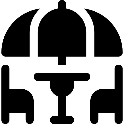 테라스 Basic Rounded Filled icon
