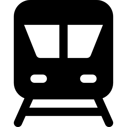 지하철 Basic Rounded Filled icon
