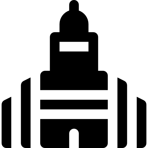 wolkenkratzer Basic Rounded Filled icon