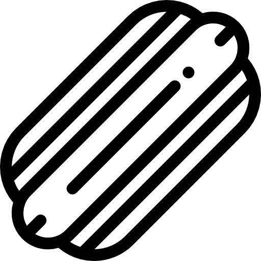 hotdog Detailed Rounded Lineal icon