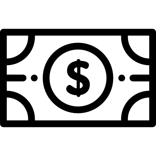 Dollar Detailed Rounded Lineal icon