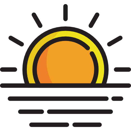 Sunrise Special Lineal color icon