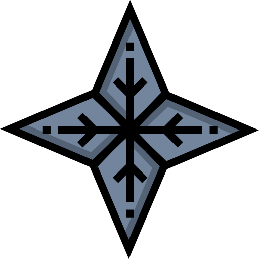 szurikeny Detailed Straight Lineal color ikona