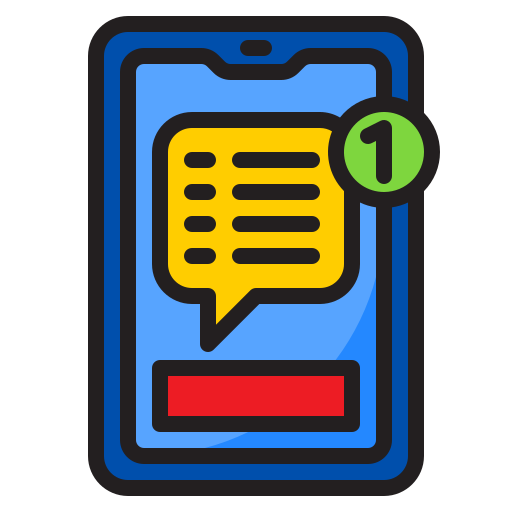 スマートフォン srip Lineal Color icon