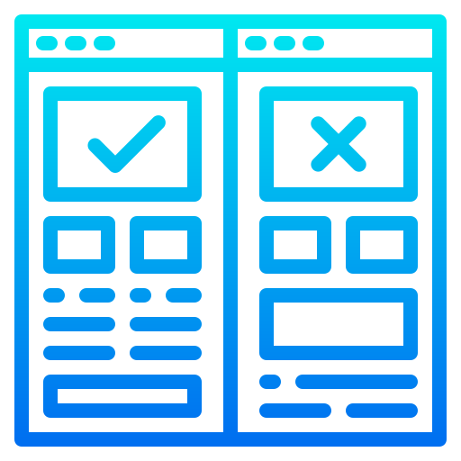 브라우저 srip Gradient icon