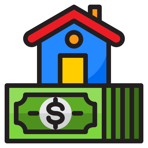 Home srip Lineal Color icon