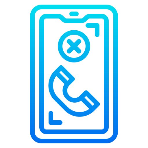 スマートフォン srip Gradient icon