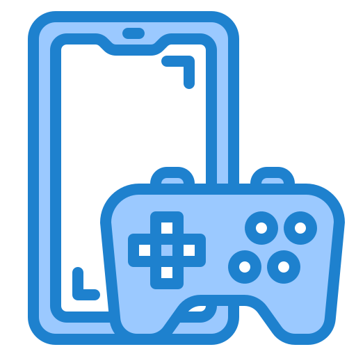 spiel srip Blue icon