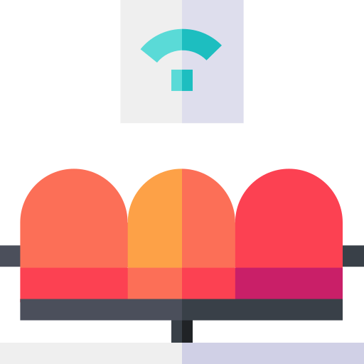 Wifi Basic Straight Flat icon