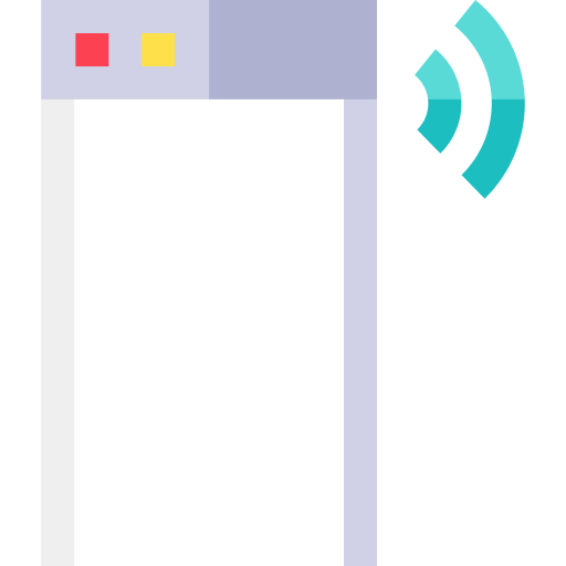metalldetektor Basic Straight Flat icon