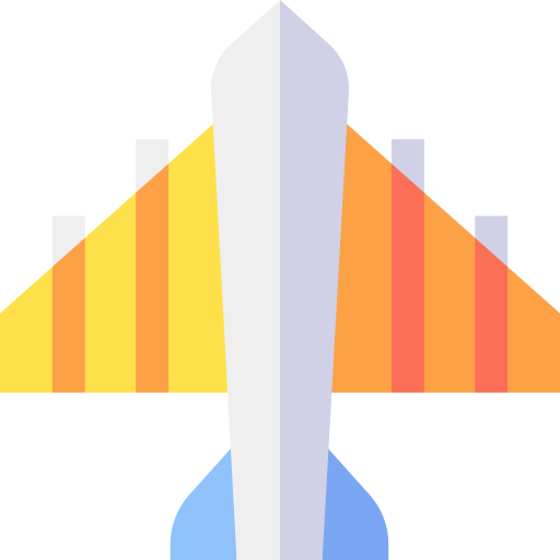 jet Basic Straight Flat icon