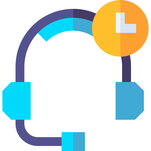 service clients Basic Straight Flat Icône