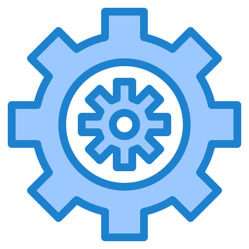 Configuration srip Blue icon