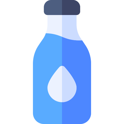 Milk bottle Basic Rounded Flat icon