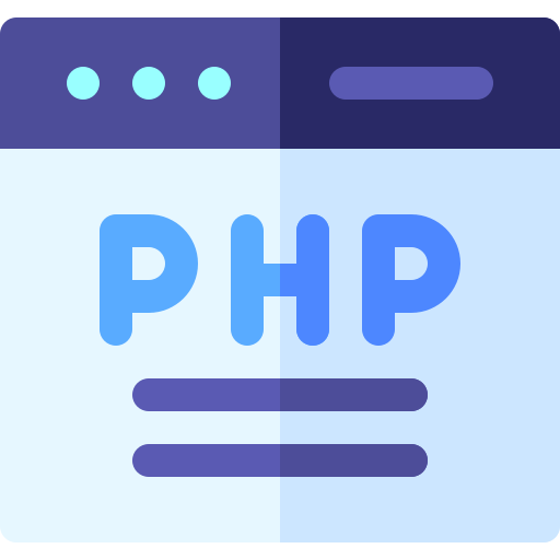 Php Basic Rounded Flat icon